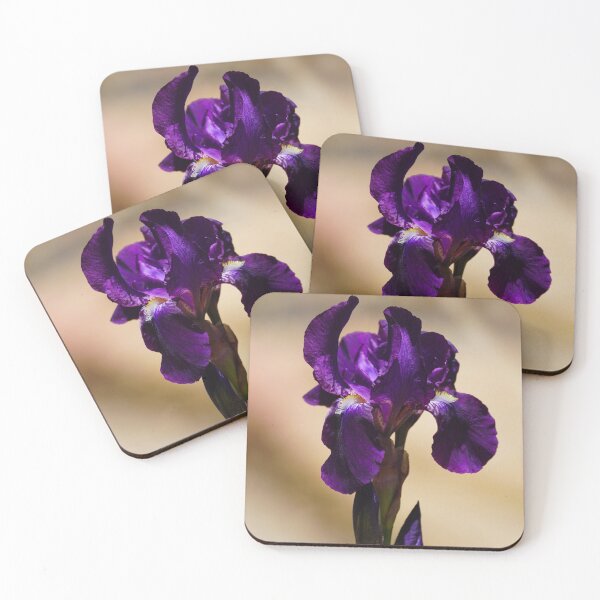 Item preview, The Deep Purple of an Easter Iris Flower designed and sold by MomentofPercep.