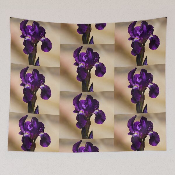 Item preview, The Deep Purple of an Easter Iris Flower designed and sold by MomentofPercep.