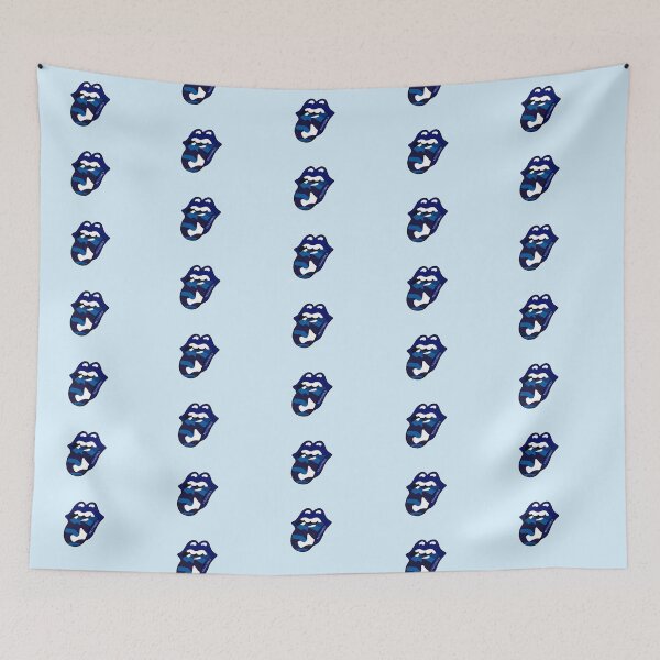 Item preview, Monmouth Hawks Camo Lips Sticker designed and sold by gabby219.
