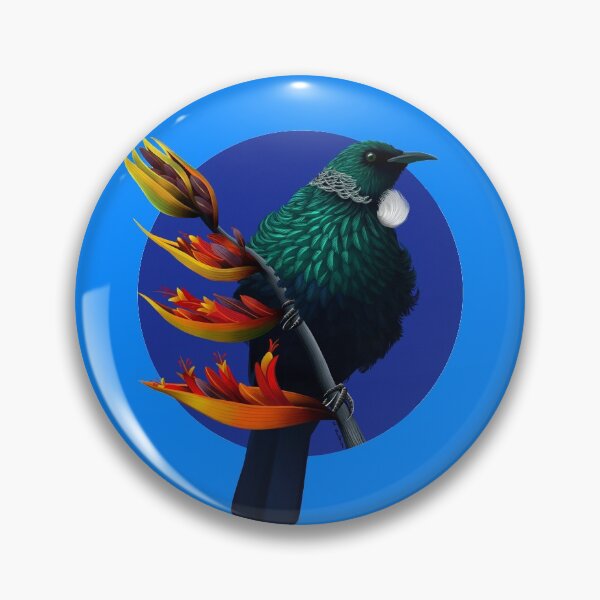 Item preview, New Zealand Tui Bird designed and sold by Nelida Zubia.
