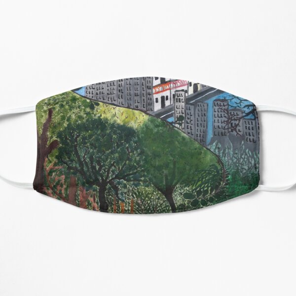 Roots of the city Flat Mask