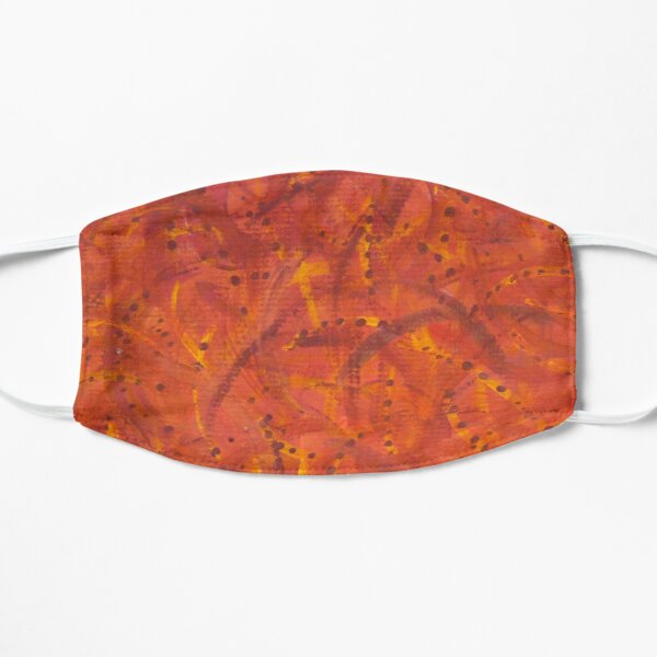 Orangeshed (triptych part b) Flat Mask