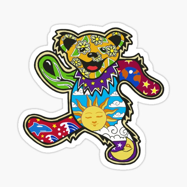 Dancing Bear Stickers Redbubble