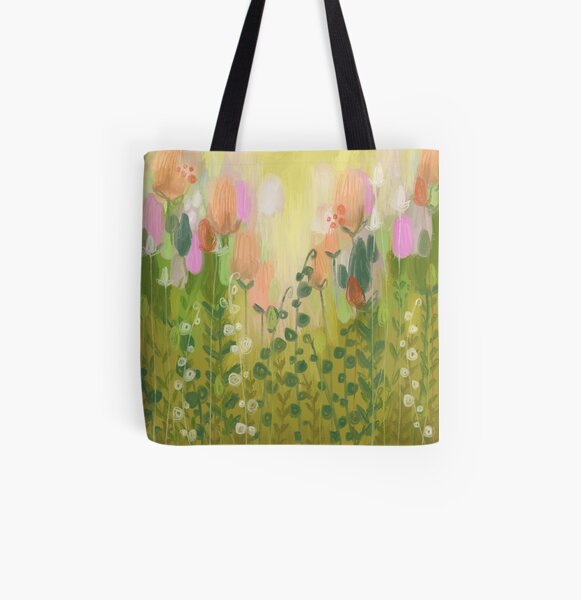 The Green Glades All Over Print Tote Bag