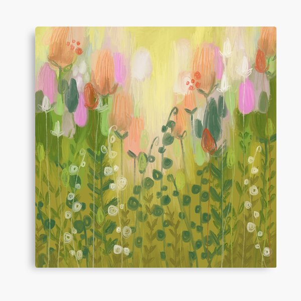 The Green Glades Canvas Print