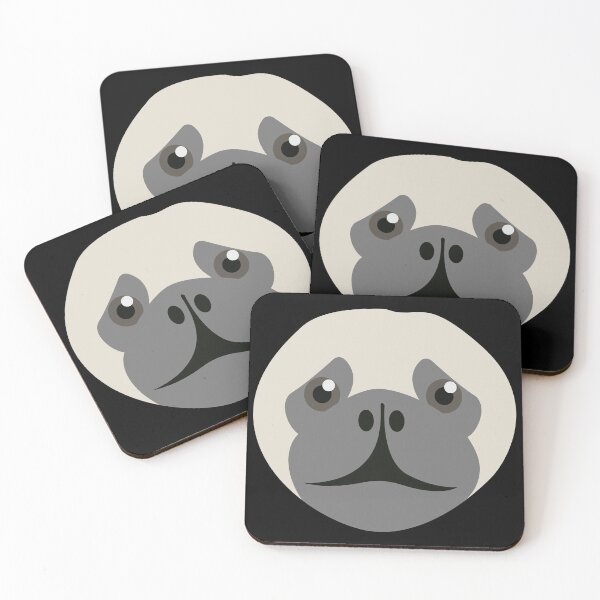 Item preview, pug face designed and sold by BAISSANE.