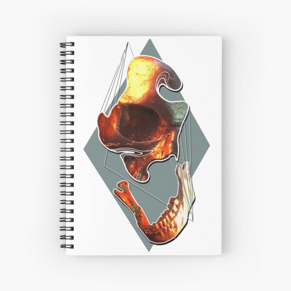 Parts Apart Spiral Notebook