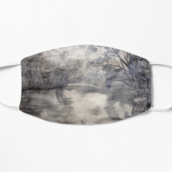 At the river Flat Mask