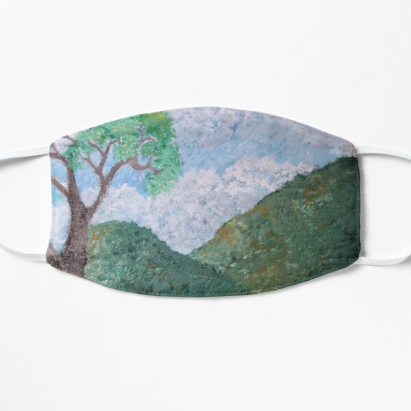 At the farm Flat Mask