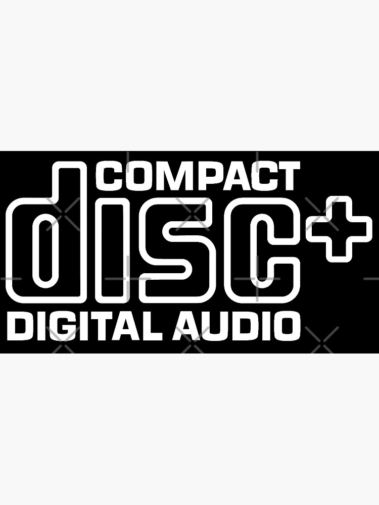 Disc logo" Sticker by ndaqb Redbubble