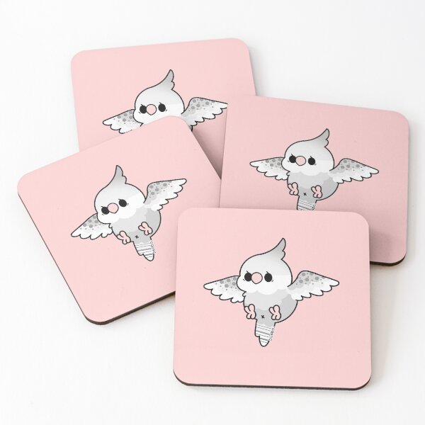Item preview, Flying Cockatiel - White-Face Pearl (Ver. 2) designed and sold by blirbos.