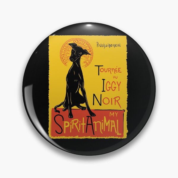 Aperçu de l'œuvre Funny Italian Greyhound Cute Dog Chat Noir Mashup Art Design créée et vendue par GetHoppedWV.