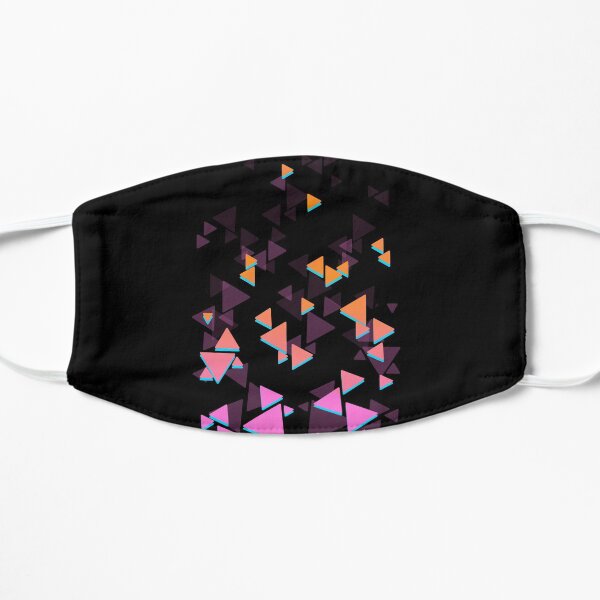 Burning triangles Flat Mask
