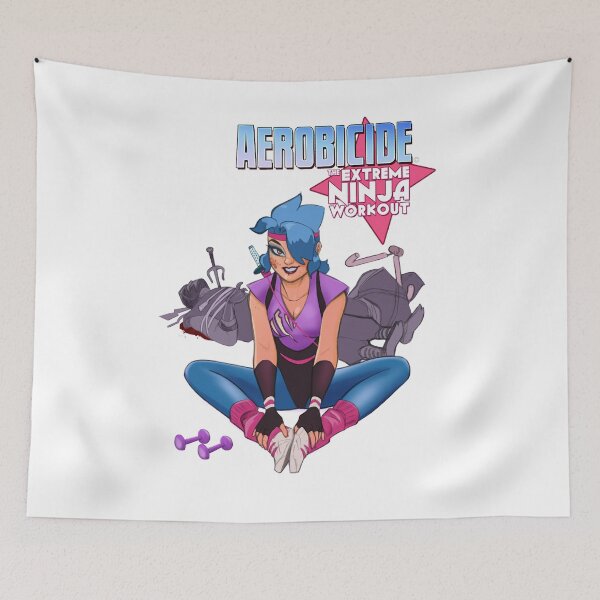 Item preview, Aerobicide The Extreme Ninja Workout designed and sold by Shonuff  Studio.