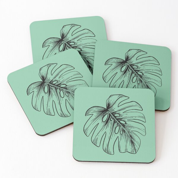 Item preview, Monstera leaf, botanical shirt for plant lover designed and sold by piastrelli.