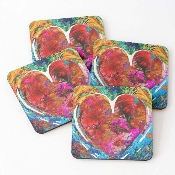 Item preview, Colorful Heart Art - Everlasting - By Sharon Cummings designed and sold by Sharon Cummings Art.