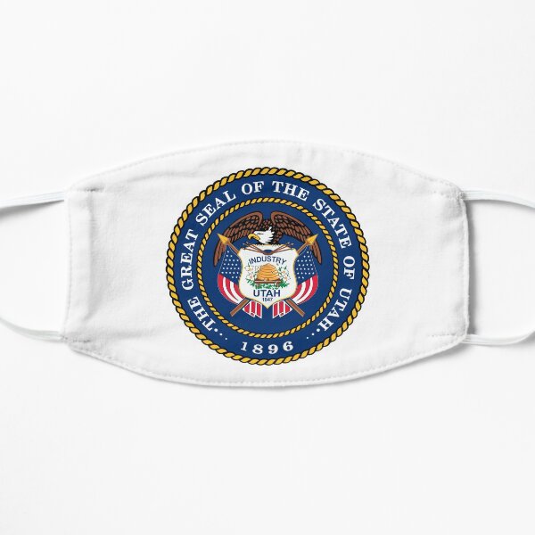 The Great Seal of the State of Utah 1896 Mask