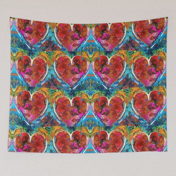 Item preview, Colorful Heart Art - Everlasting - By Sharon Cummings designed and sold by Sharon Cummings Art.