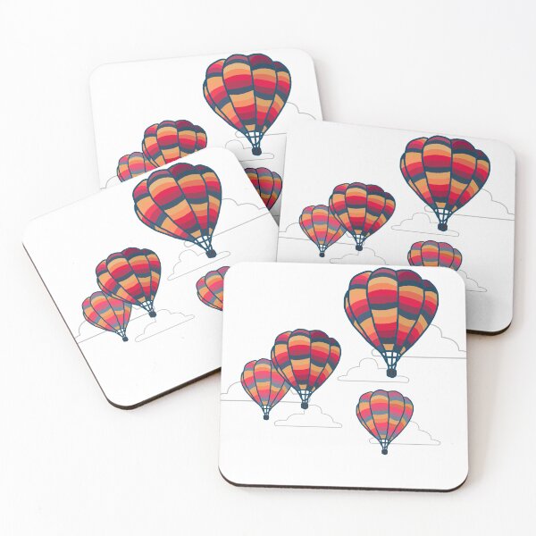 Item preview, Aesthetic hot air balloons  designed and sold by Dev M.