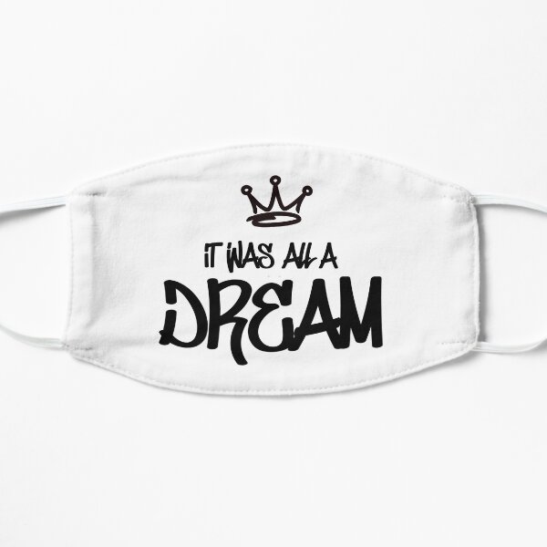 Biggie Smalls - It Was All A Dream Flat Mask