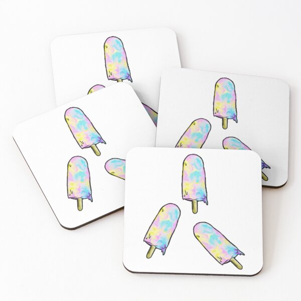Item preview, Three rainbow popsicles  designed and sold by mawarcurious.