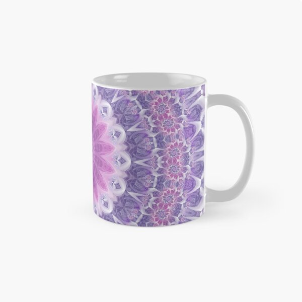 Item preview, Purple and Pink Fractal Mandala designed and sold by Kelly Dietrich Mandala & Fractal Art.