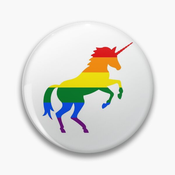 Item preview, Rainbow Unicorn - Gay LGBTQ designed and sold by pikafelix.