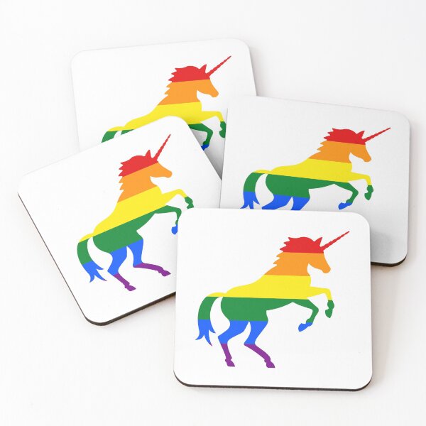 Item preview, Rainbow Unicorn - Gay LGBTQ designed and sold by pikafelix.