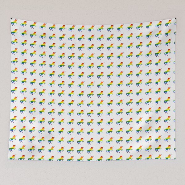 Item preview, Rainbow Unicorn - Gay LGBTQ designed and sold by pikafelix.