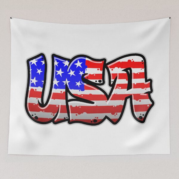 Item preview, USA Graffiti designed and sold by LudlumDesign.