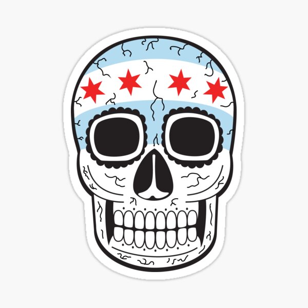 Item preview, Chicago Calavera designed and sold by epitoons.