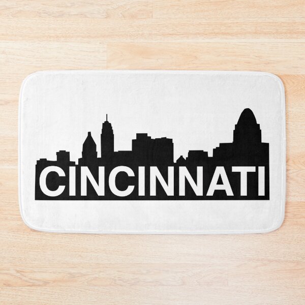 Item preview, City of Cincinnati, Ohio skyline designed and sold by Ashleylcoop.