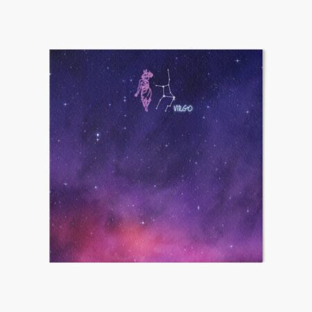 Item preview, Zodiac, Virgo constellation, Star, Galaxy, Nebula, Rainbow designed and sold by GalleryArtField.