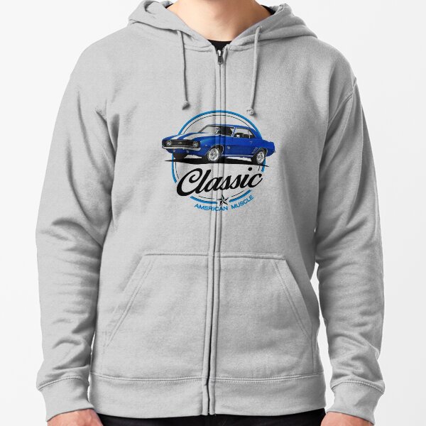 camaro zip up hoodie