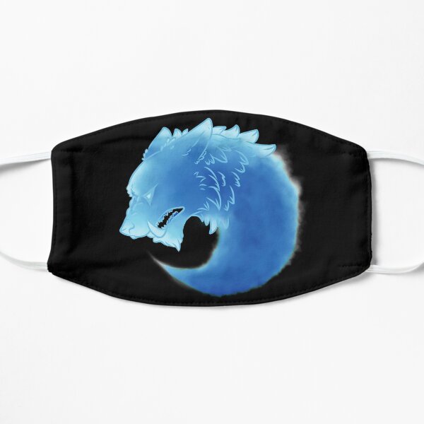 Chaman Ghost Wolf Masque sans plis