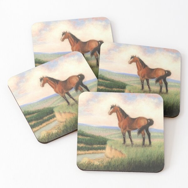 Item preview, Horse on Cliff designed and sold by REAGAN WEISS.