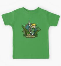 Zelda Wind Waker Verbotener Wald Tempel Kinder T-Shirt