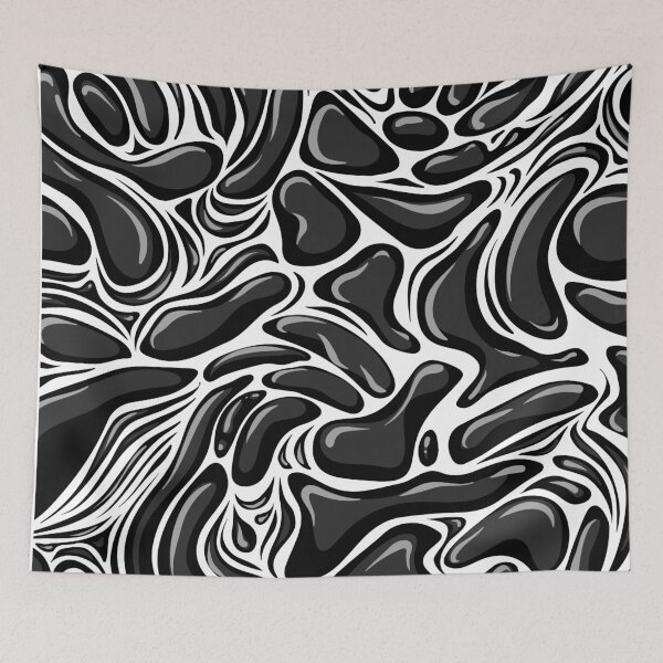 Item preview, Black & White Marble Pattern designed and sold by yougalore.