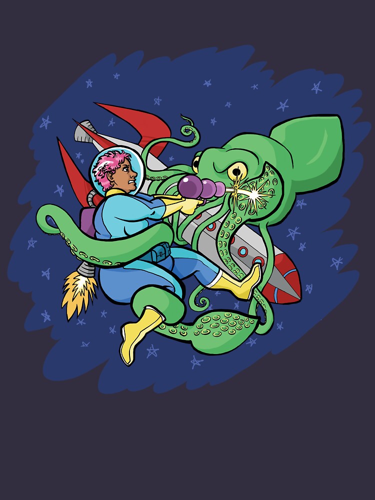 Sincerity vs. the Space Squid (textless version) by theonicole
