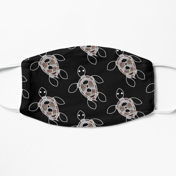 Authentic Aboriginal Art - Turtle Flat Mask