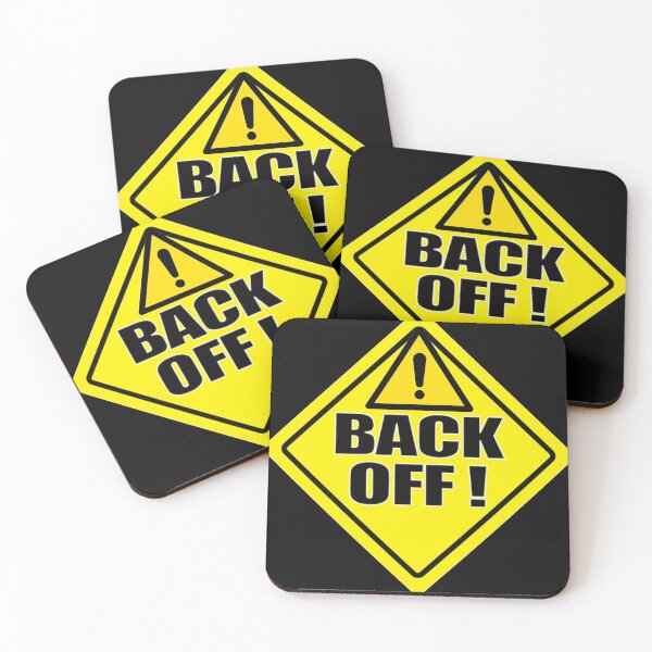 Item preview, Back off warning designed and sold by lfmdesigns.