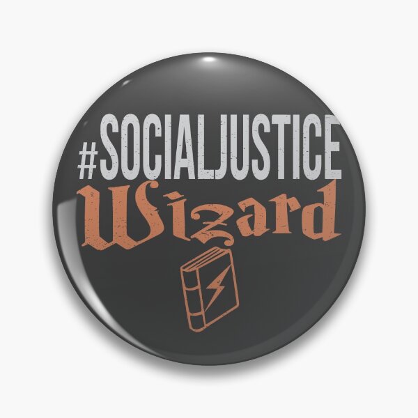 Item preview, #SocialJustice Wizard - Hashtag for the Resistance designed and sold by Ryphna.