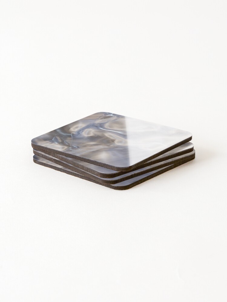 Thumbnail 4 of 5, Coasters (Set of 4), Brown Abstract Background designed and sold by Inimma.