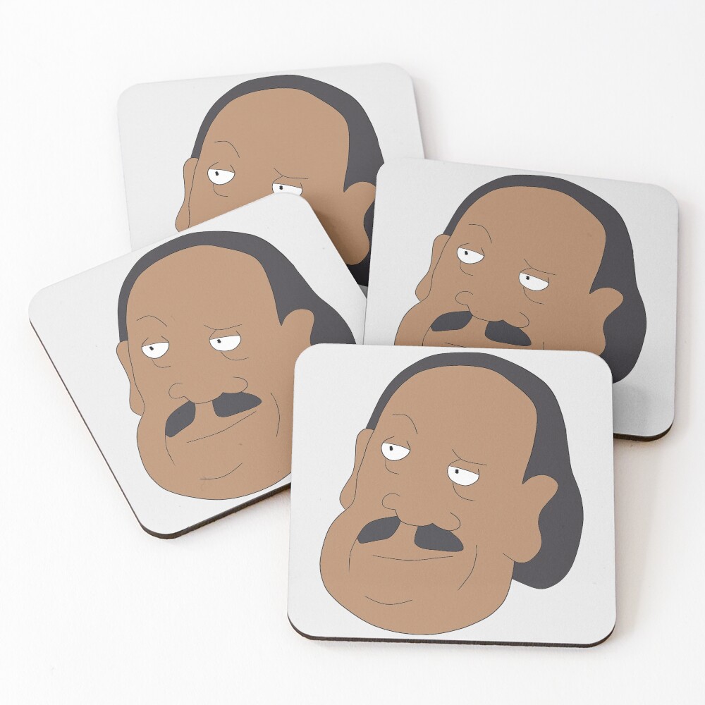 Mr.Goldenfold - Rick and Morty Coasters (Set of 4)