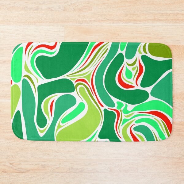 Item preview, Funky Green & Red Marble Pattern designed and sold by yougalore.