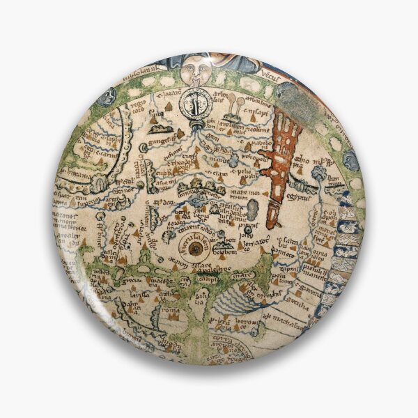 Item preview, Psalter World Map (13th century) designed and sold by ArtHistorical.