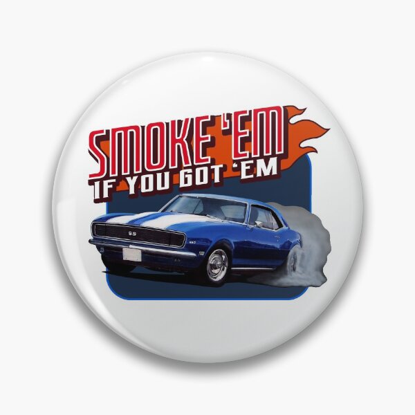 Item preview, Smokin' Blue Muscle Car designed and sold by Yourauto.