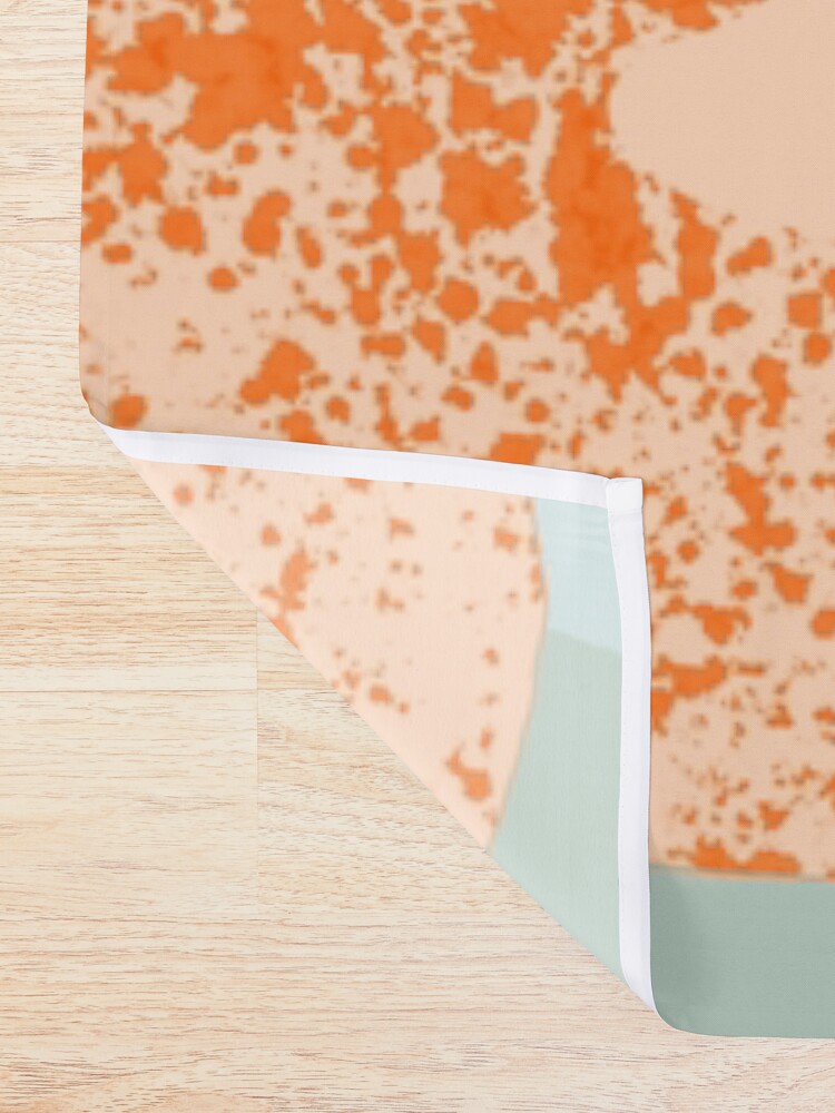 Alternate view of sunrise mountains Shower Curtain