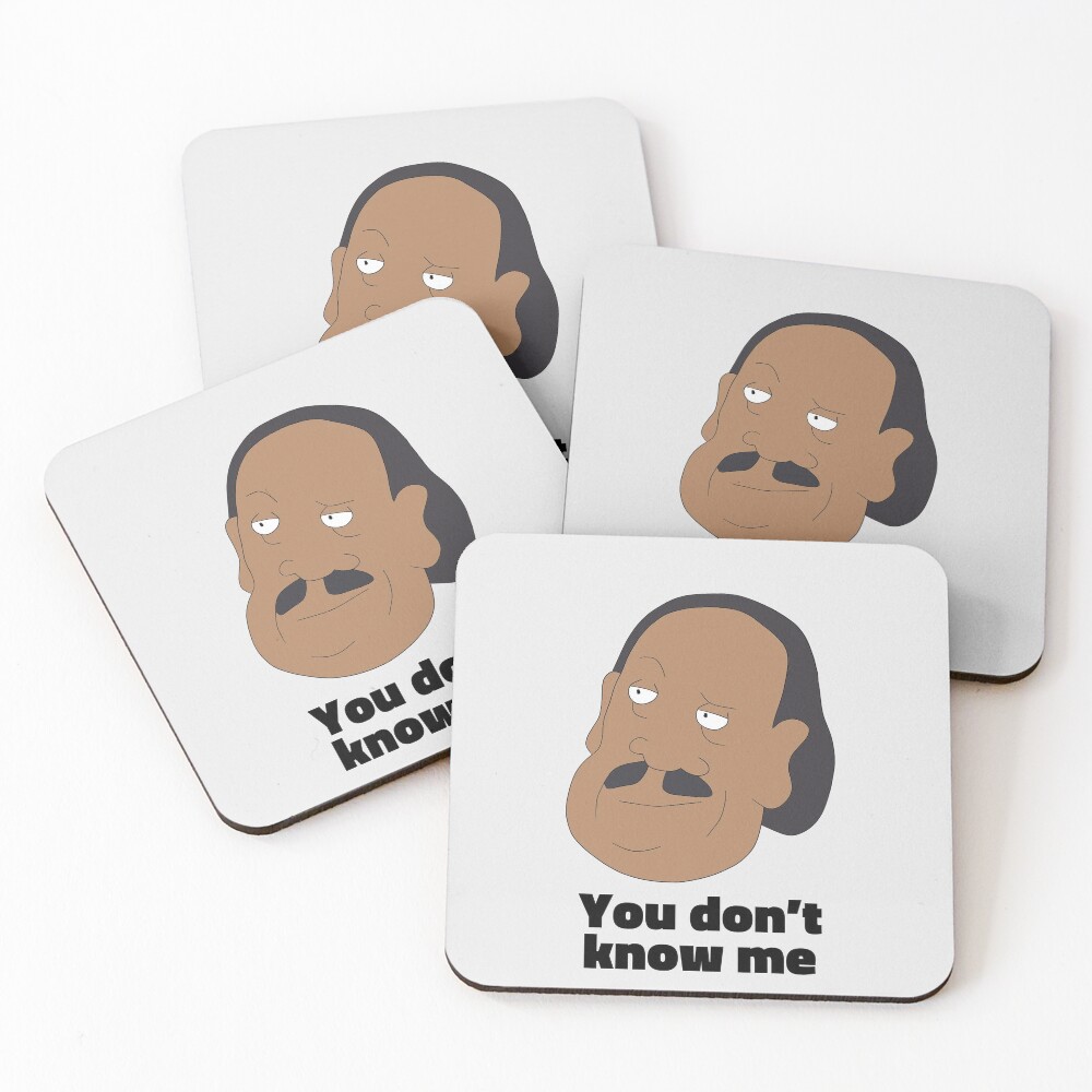 Mr.Goldenfold - Rick and Morty Coasters (Set of 4)