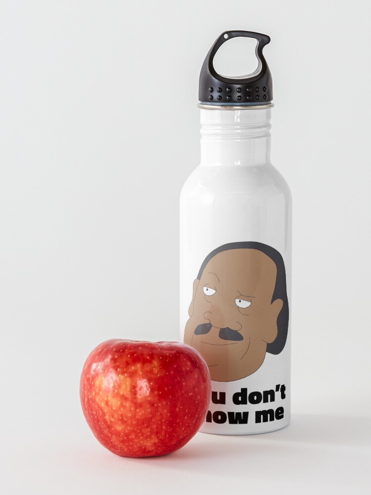 Alternate view of Mr.Goldenfold - Rick and Morty Water Bottle